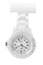 Limit Quartz with White Dial Analogue Display and White Plastic Bracelet 6012.9