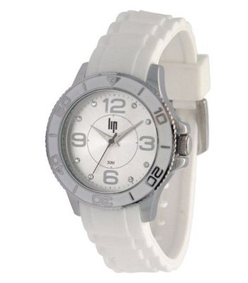 Lip Style 10911312 Ladies White Plastic Strap