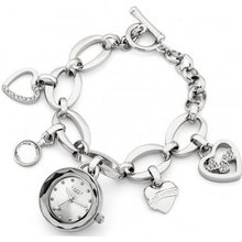 Lipsy LP189 Ladies Silver Alloy Charm Bracelet