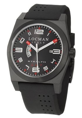 Locman Sport Stealth GMT Quartz 200BKBKPVBK