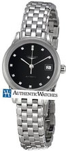 Longines Flagship Black Dial Diamond Ladies L42744576