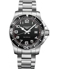 Longines HydroConquest Black Dial Stainless Steel L36894536