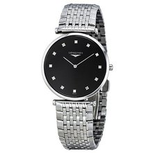 Longines La Grande Classique Diamond Black Dial L4.709.4.58.6