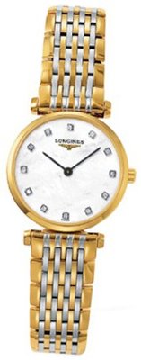 Longines La Grande Classique Diamond Mother of Pearl Two-Tone Steel Ladies L42092877