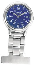 Lorus Unisex Professional Blue Dial Nurses Fob RG251DX9