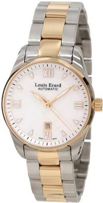 Louis Erard 20100AB24.BMA20 Heritage Automatic Mother of Pearl Dial Steel and Rose Gold PVD