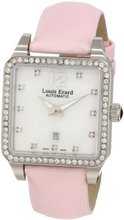 Louis Erard 20700SE14.BDS60 Emotion Square Automatic Mother of Pearl Satin Diamond