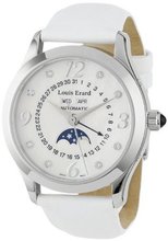 Louis Erard 44204AA10.BDS05 1931 Automatic White Mother-of-Pearl Date
