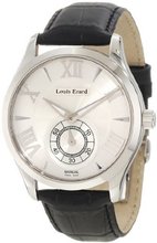 Louis Erard 47207AA21.BDCL21 1931 Silver Dial XL Brown Leather