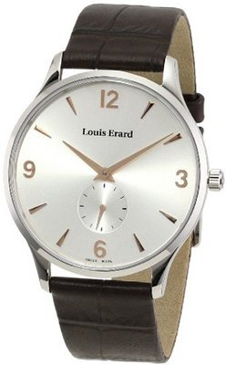 Louis Erard 47217AA11.BEP01 1931 Analog Display Mechanical Hand Wind Brown