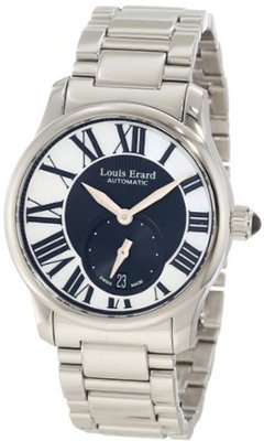 Louis Erard 92602AA02.BMA16 Emotion Automatic Mother-of-Pearl Stainless-Steel Date