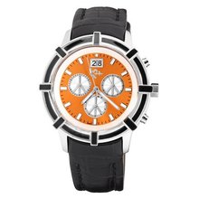 Love Peace and Hope Midsize LPE02 Time for Peace Orange Chronograph