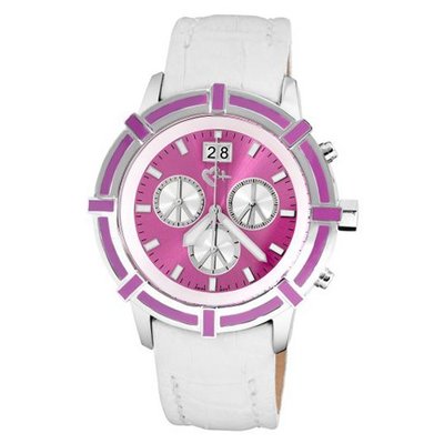 Love Peace and Hope Midsize LPE06 Time for Peace Pink Chronograph
