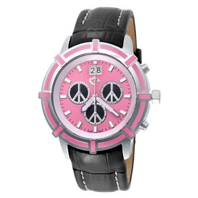 Love Peace and Hope Midsize WA04 Pink and Black Time for Peace . Model