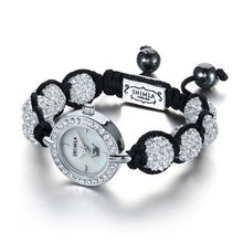 Ltd Ladies Sh 043 - Stone Set Head On A Shimla Crystal Bead Bracelet