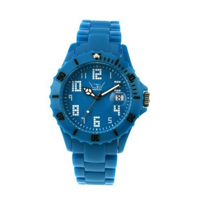 LTD - LTD 070108 - Limited Edition with Blue Plastic Strap, Case and Bezel with Black Dial