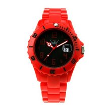 LTD - LTD 080105 - Limited Edition with Red Plastic Strap, Case and Bezel with Black Dial