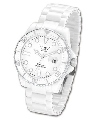 Ltd Unisex White Ceramic 020619 With White Dial And White Bracelet Limited Edition