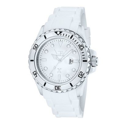 LTD X Collection Quartz with White Dial Analogue Display and White Silicone Strap LTD 330101