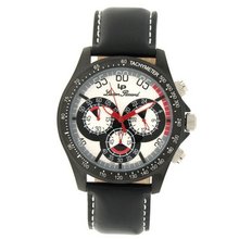 Lucien Piccard 26959SL Black Ion-Plated Chronograph