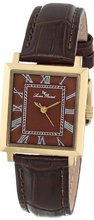 Lucien Piccard LP-10502-YG-04 Bianco Brown Dial Brown Leather