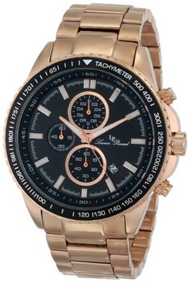 Lucien Piccard LP-12552-RG-11 Cartagena Analog Display Japanese Quartz Rose Gold