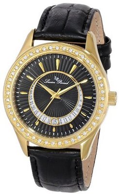 Lucien Piccard LP-12721-YG-01 Staz Analog Display Quartz Black