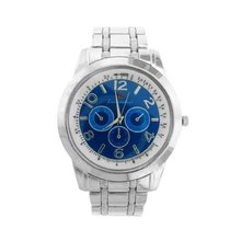 Luis Cardini Ninw-9a Modern Chronograph Dial Analog Brushed Stainless S...