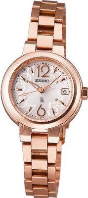 SEIKO LUKIA Water resistant (10 atm) radio-corrected super clear coating sapphire glass solar SSVW020 [Japan Import]