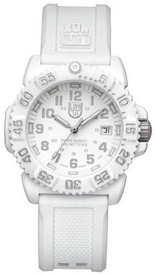 Luminox Sea Colormark White Out Rubber Ladies 7057.WO