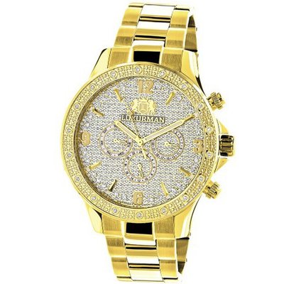 Luxurman Liberty Diamond for Sale 0.2ct Yellow Gold Plated