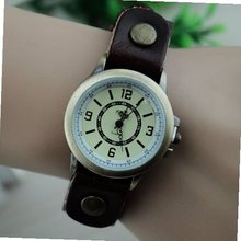 MagicPiece Handmade Vintage Style Leather For  Cow Leather Belt for  in 3 Colors: Brown