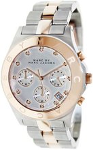 Marc by Marc Jacobs Blade Two Tone Chronograph - MBM3178