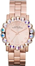 Marc by Marc Jacobs Rose Dial Rose Gold-tone Ladies MBM3223