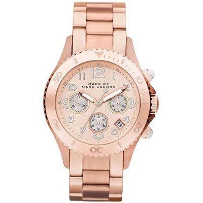 Marc by Marc Jacobs Stainless Steel Pink Dial Quartz Unisex - MBM3156