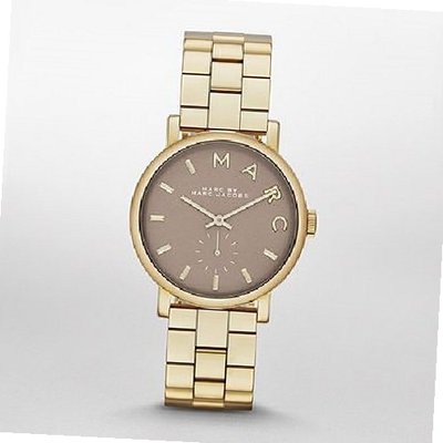 Marc by March Jacobs Baker Gold Tone Grey Dial