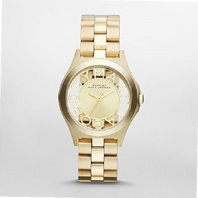 Marc by March Jacobs Henry Skeleton Gold Tone Link
