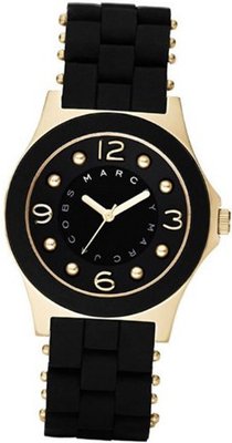 Marc Jacobs Pelly Gold and Black Dial MBM2540
