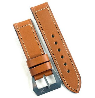 Pre-V by Mario Paci in Cognac with Stainless Steel buckle with buckle 24/24 125/80