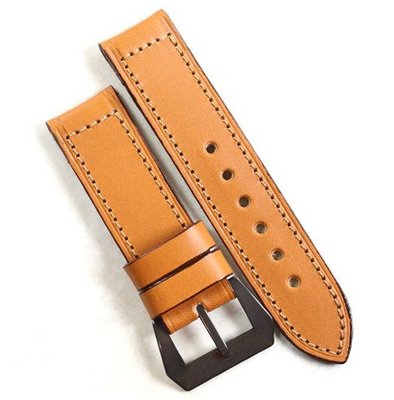 Pre-V by Mario Paci in Tan with PVD buckle with buckle 26/24 125/80