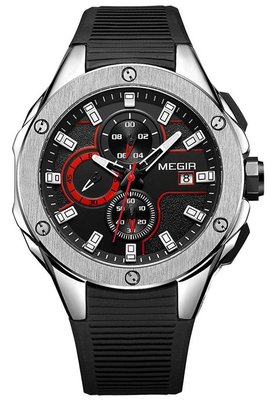 Megir Silver Black MG2053