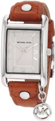 Michael Kors MK2165 Leather Rectangle Charm