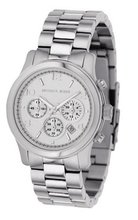 Michael Kors MK5076 Stainless Steel Quartz Chronograph Silver Tone Dial