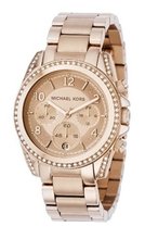 Michael Kors MK5263 Rose Gold Runway Glitz Blair Chronograph