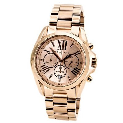 Michael Kors mk5503 Rose Gold Tone Chronograph  New