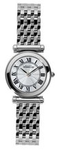 Michel Herbelin Antares Quartz with White Dial Analogue Display and Silver Stainless Steel Bracelet 17155/B08