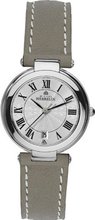Michel Herbelin Quartz with White Dial Analogue Display and Beige Leather Strap 14263/08TA
