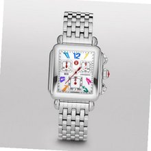 MICHELE Deco Day Carousel Stainless Steel Bracelet