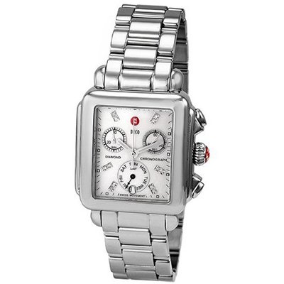 Michele Signature Deco Non-Diamond, Diamond Dial Mww06p000101