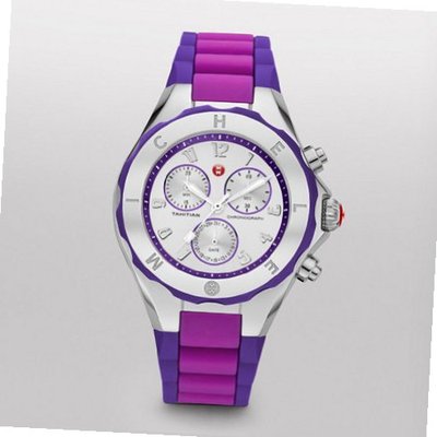 Michele Tahitian Jelly Bean, Purple Colorblock Mww12f000070